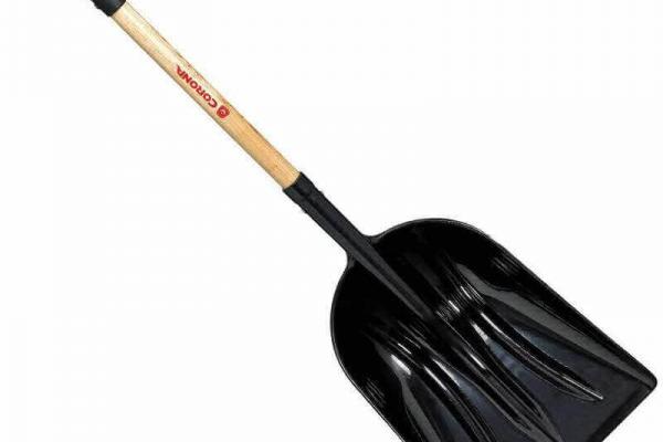 30" D-Handle Plastic Western Scoop Shovel