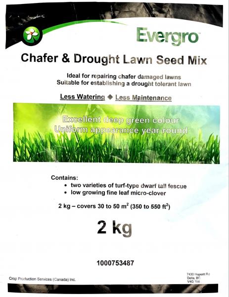 Evergro Chafer Drought Lawn Seed Mix, What Is Landscapers Mix Grass Seed